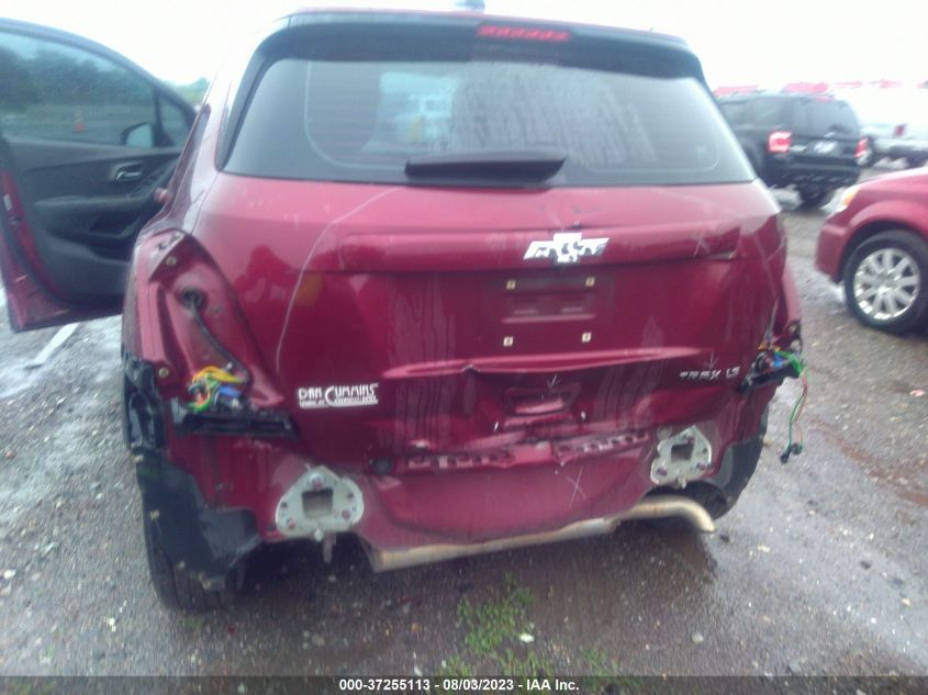 2016 CHEVROLET TRAX LS - 3GNCJKSB0GL258480