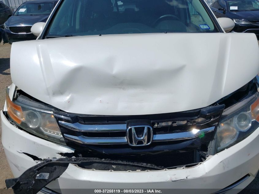 2016 HONDA ODYSSEY EX-L - 5FNRL5H68GB014020