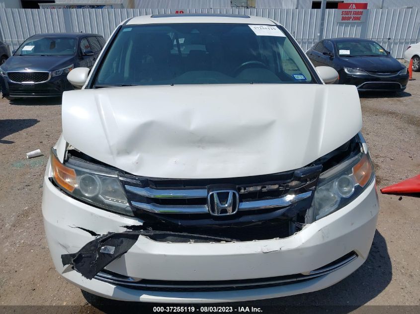 2016 HONDA ODYSSEY EX-L - 5FNRL5H68GB014020