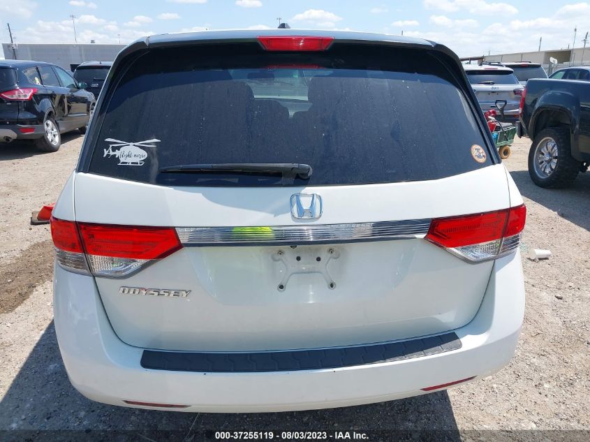 2016 HONDA ODYSSEY EX-L - 5FNRL5H68GB014020
