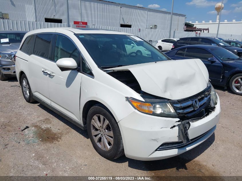2016 HONDA ODYSSEY EX-L - 5FNRL5H68GB014020