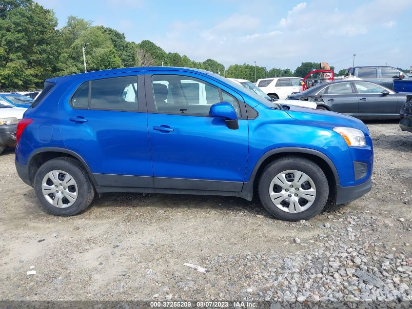 2015 CHEVROLET TRAX LS - KL7CJKSB0FB098607