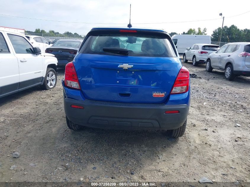 2015 CHEVROLET TRAX LS - KL7CJKSB0FB098607