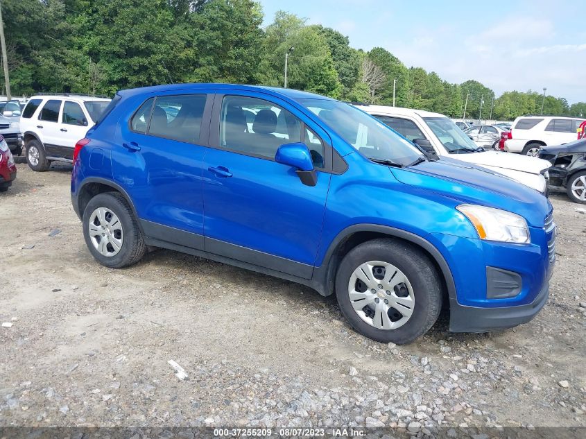 2015 CHEVROLET TRAX LS - KL7CJKSB0FB098607