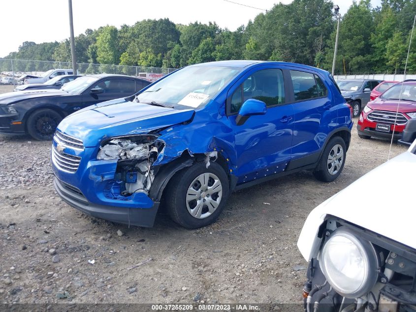 2015 CHEVROLET TRAX LS - KL7CJKSB0FB098607