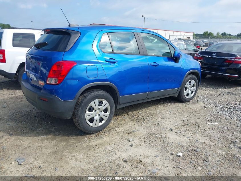 2015 CHEVROLET TRAX LS - KL7CJKSB0FB098607