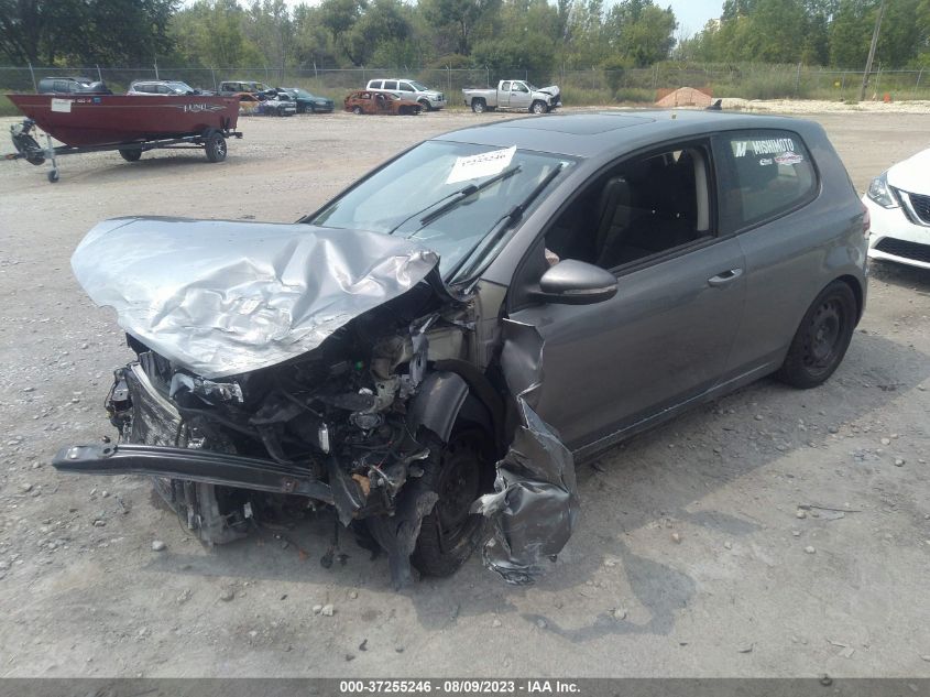 2013 VOLKSWAGEN GOLF TDI W/TECH PKG - WVWMM7AJ9DW047004
