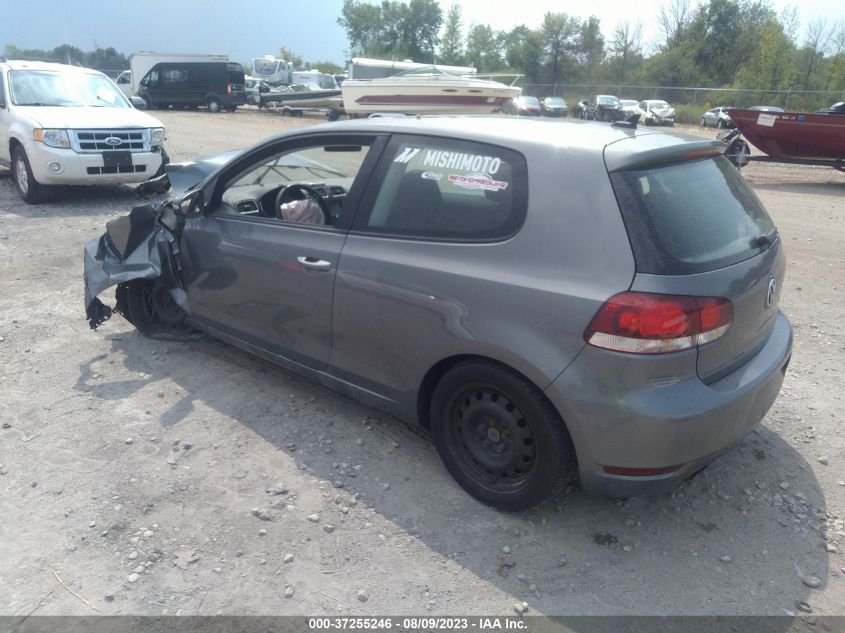 2013 VOLKSWAGEN GOLF TDI W/TECH PKG - WVWMM7AJ9DW047004