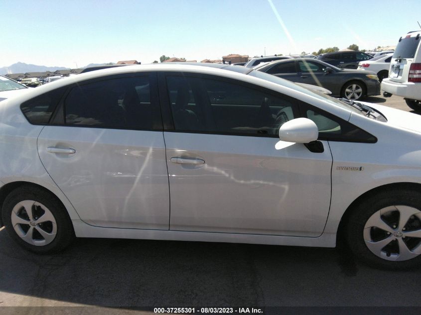 2013 TOYOTA PRIUS ONE/TWO/THREE/FOUR/FIVE - JTDKN3DU1D1701199