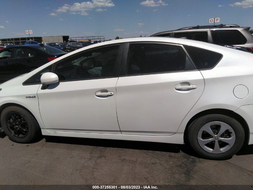 2013 TOYOTA PRIUS ONE/TWO/THREE/FOUR/FIVE - JTDKN3DU1D1701199