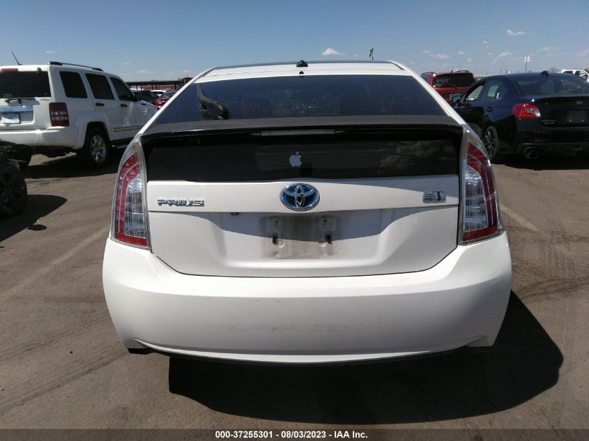 2013 TOYOTA PRIUS ONE/TWO/THREE/FOUR/FIVE - JTDKN3DU1D1701199