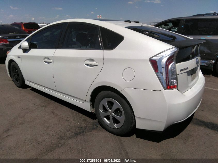 2013 TOYOTA PRIUS ONE/TWO/THREE/FOUR/FIVE - JTDKN3DU1D1701199