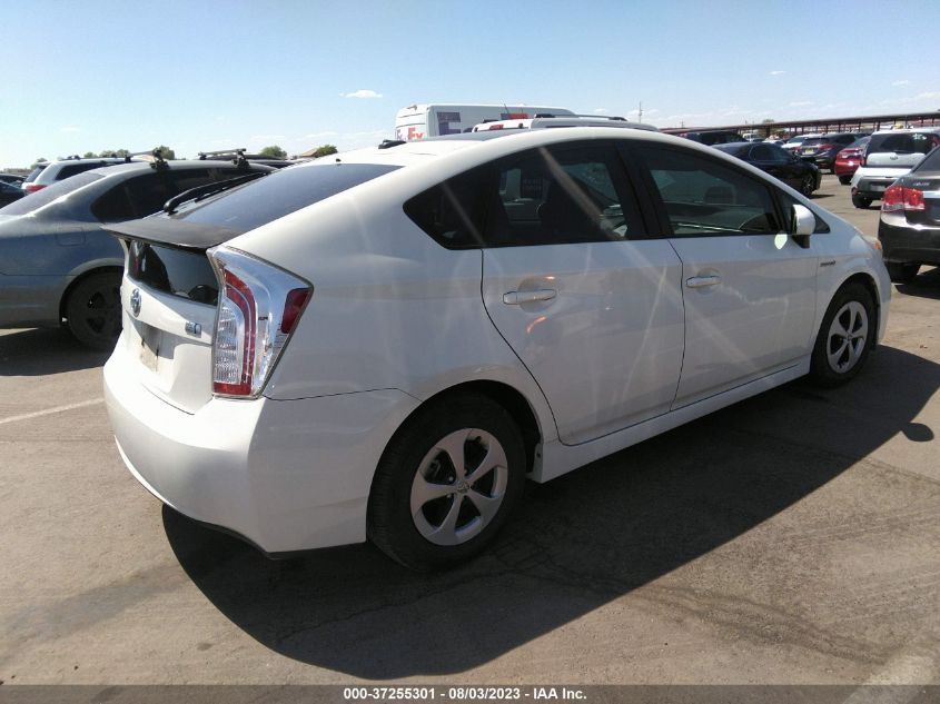 2013 TOYOTA PRIUS ONE/TWO/THREE/FOUR/FIVE - JTDKN3DU1D1701199
