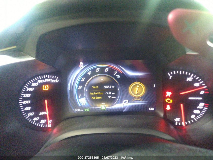 2019 CHEVROLET CORVETTE Z06 2LZ - 1G1YS2D61K5601570