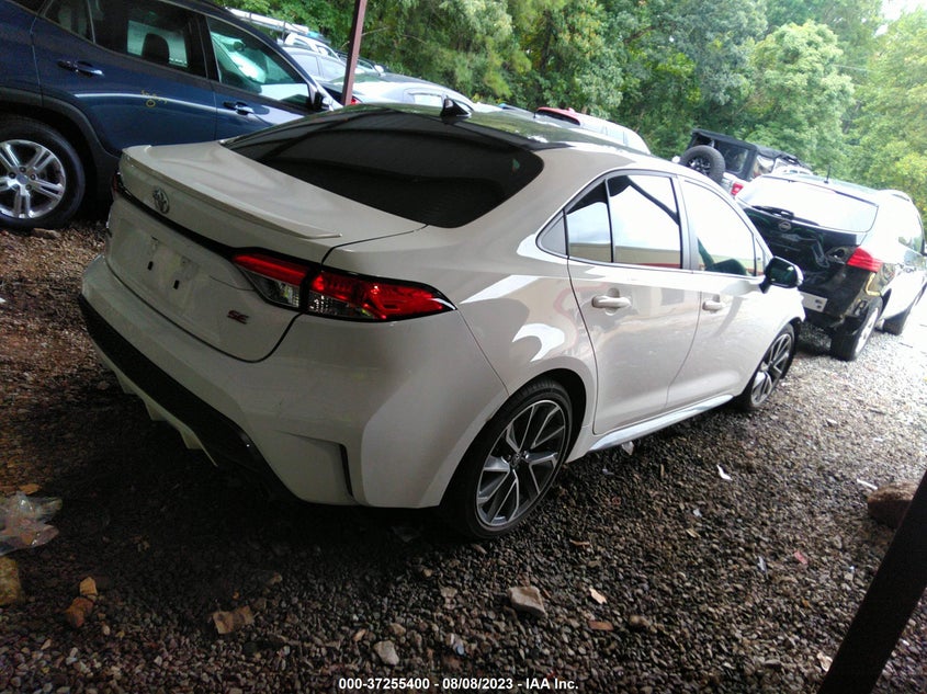 VIN 5YFS4MCE4MP073119 2021 TOYOTA COROLLA SE/NIGHTSHADE/APEX SE