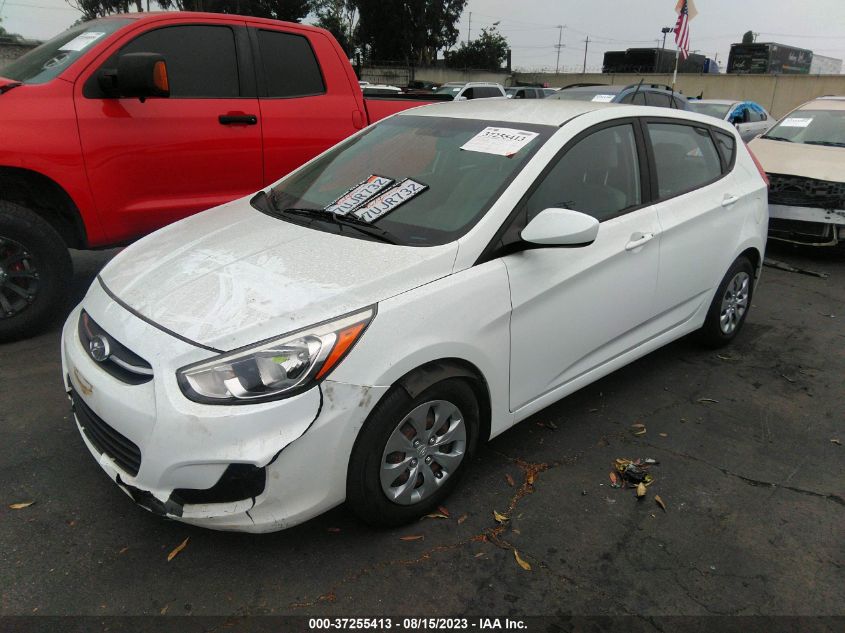 2017 HYUNDAI ACCENT SE - KMHCT5AE1HU301176