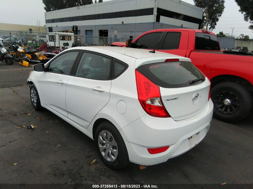 2017 HYUNDAI ACCENT SE - KMHCT5AE1HU301176