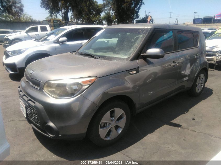2014 KIA SOUL BASE - KNDJN2A29E7037774