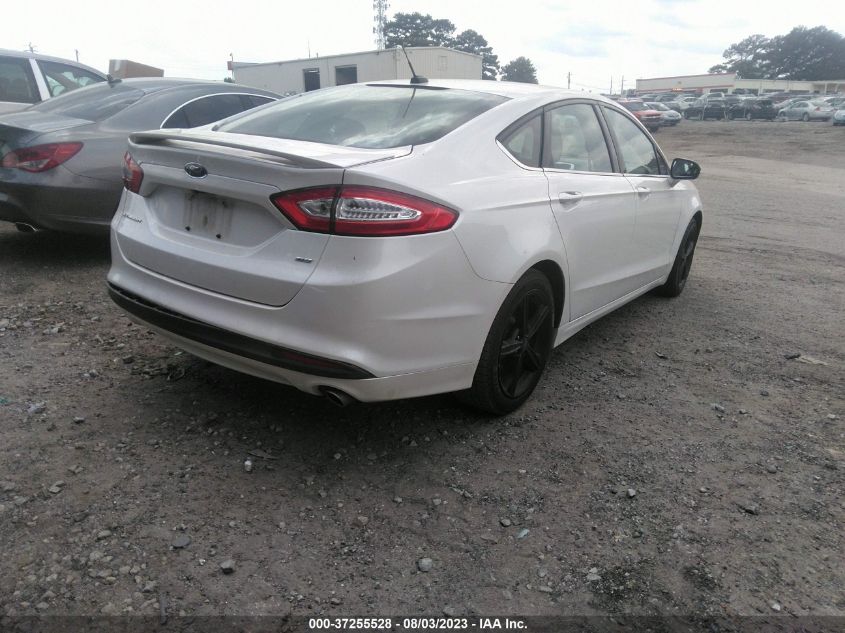 2016 FORD FUSION SE - 3FA6P0H74GR183426