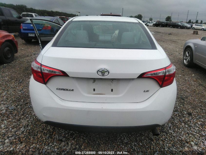 2015 TOYOTA COROLLA L/LE/LE PLS/PRM/S/S PLS - 2T1BURHE2FC397419