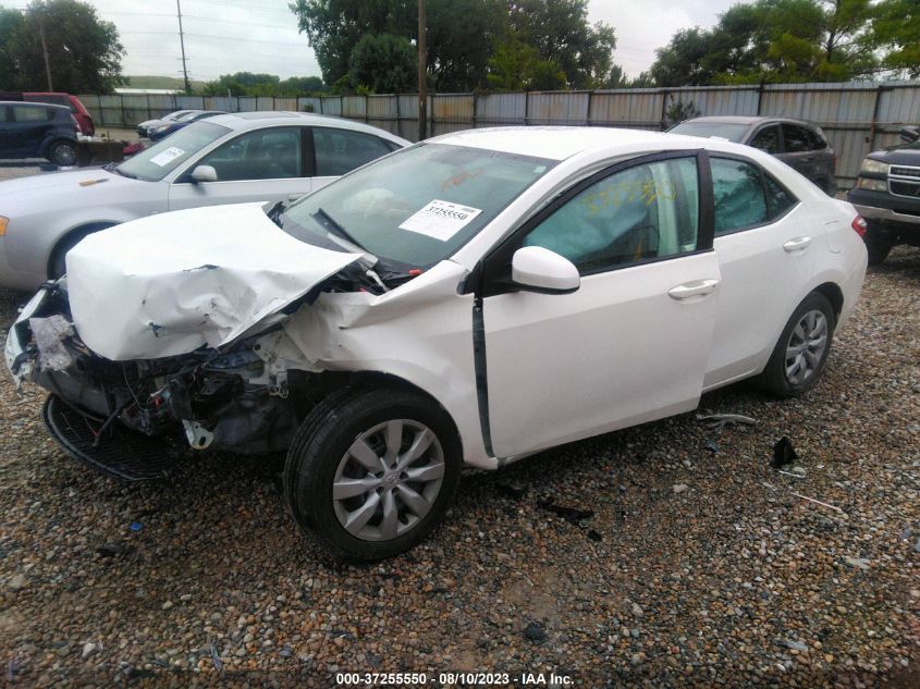 2015 TOYOTA COROLLA L/LE/LE PLS/PRM/S/S PLS - 2T1BURHE2FC397419