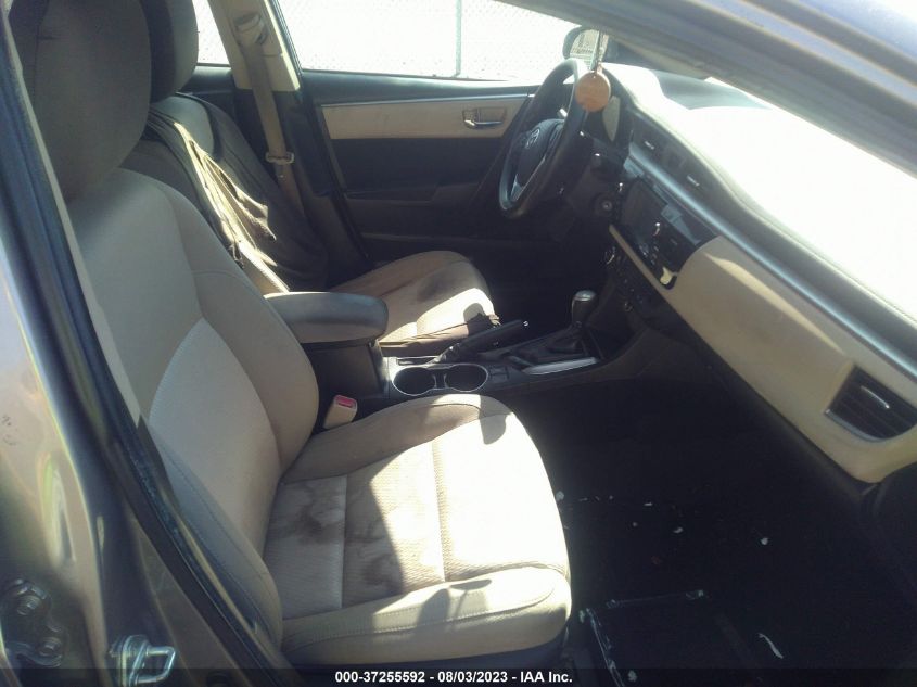 2014 TOYOTA COROLLA L/LE/S/S PLUS/LE PLUS - 5YFBURHE1EP111509