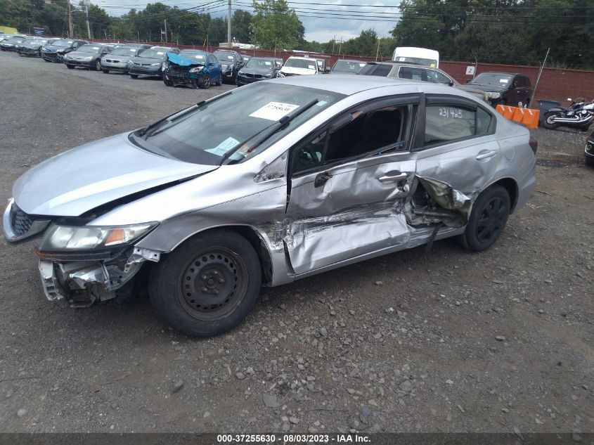 2013 HONDA CIVIC SDN LX - 2HGFB2F51DH580798