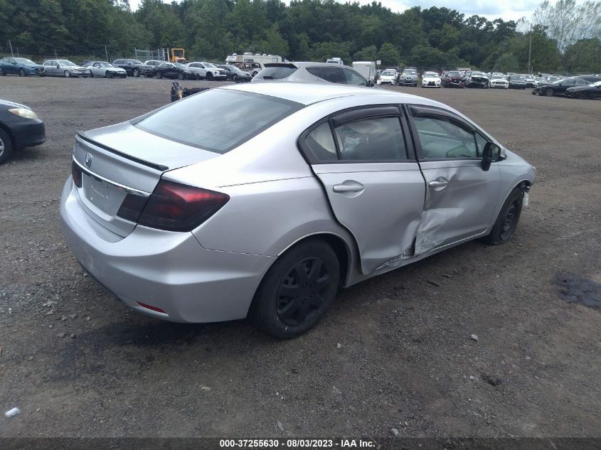 2013 HONDA CIVIC SDN LX - 2HGFB2F51DH580798