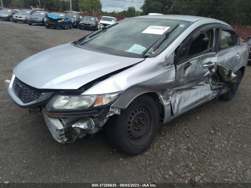2013 HONDA CIVIC SDN LX - 2HGFB2F51DH580798