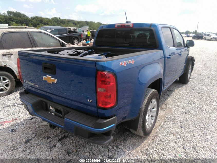 2018 CHEVROLET COLORADO 4WD LT - 1GCGTCEN5J1311138