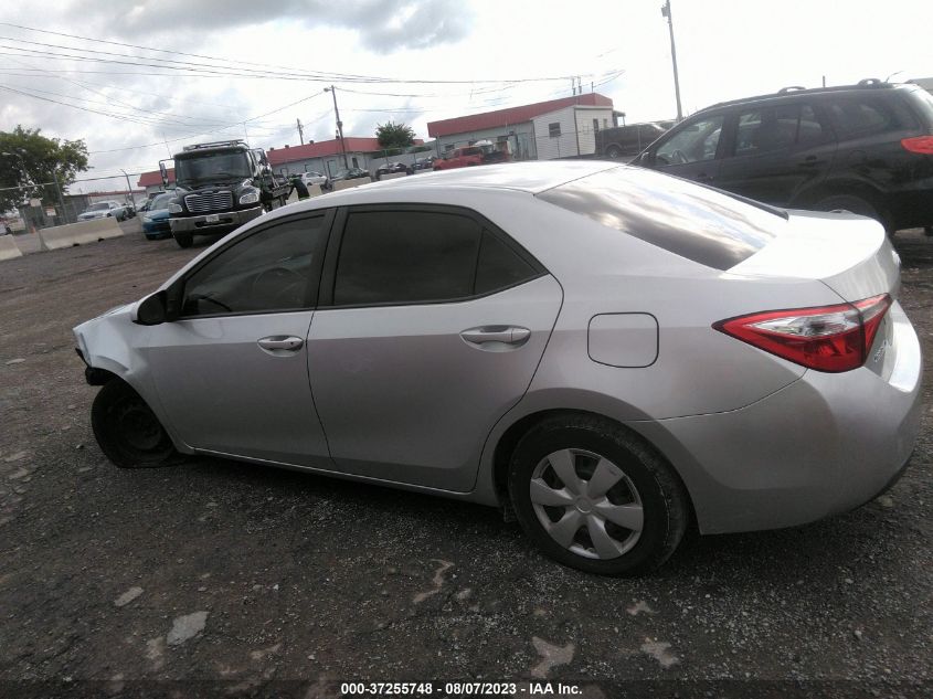 2015 TOYOTA COROLLA L/LE/S/S PLUS/LE PLUS - 5YFBURHE2FP225231