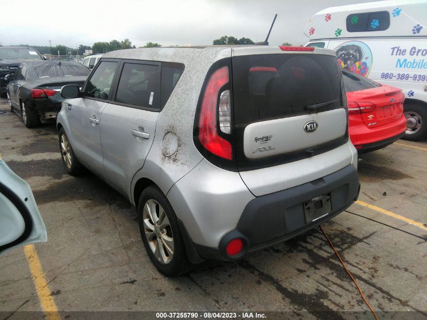 2015 KIA SOUL + - KNDJP3A59F7812778