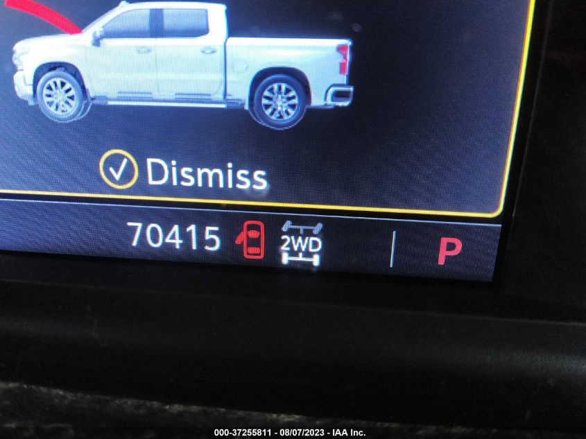2019 CHEVROLET SILVERADO 1500 LT - 1GCPYDEK6KZ377438