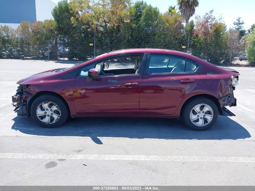 2015 HONDA CIVIC SEDAN LX - 2HGFB2F53FH537888
