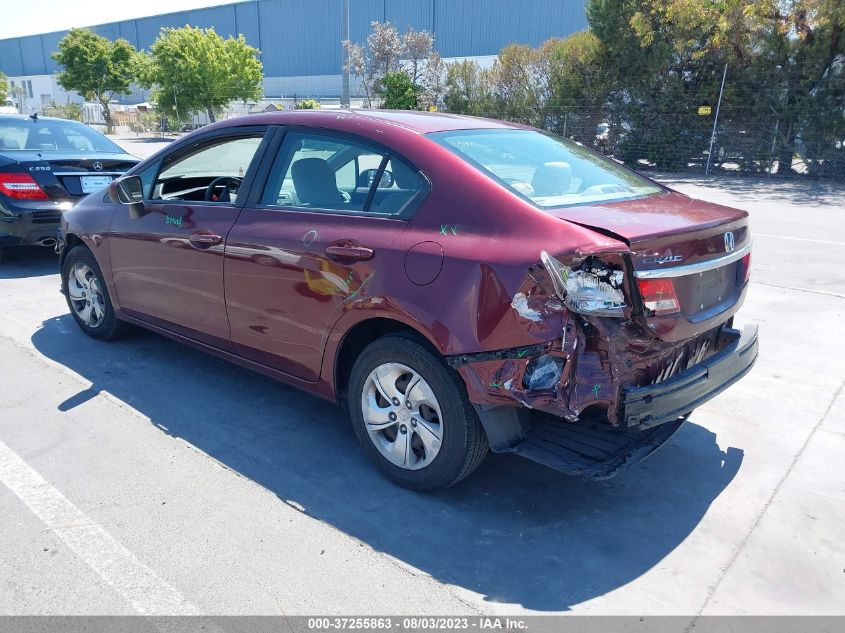 2015 HONDA CIVIC SEDAN LX - 2HGFB2F53FH537888