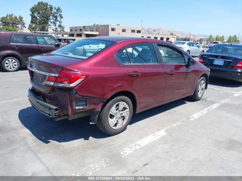 2015 HONDA CIVIC SEDAN LX - 2HGFB2F53FH537888