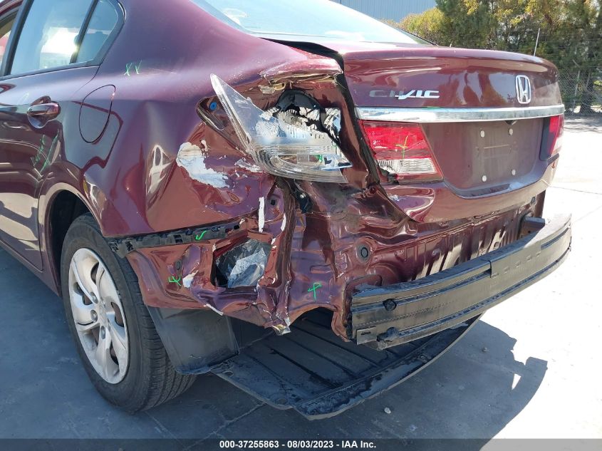 2015 HONDA CIVIC SEDAN LX - 2HGFB2F53FH537888