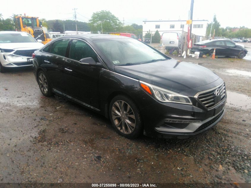 2015 HYUNDAI SONATA 2.0T LIMITED - 5NPE34AB0FH143241