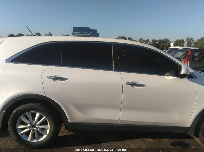 2019 KIA SORENTO LX - 5XYPG4A3XKG512047