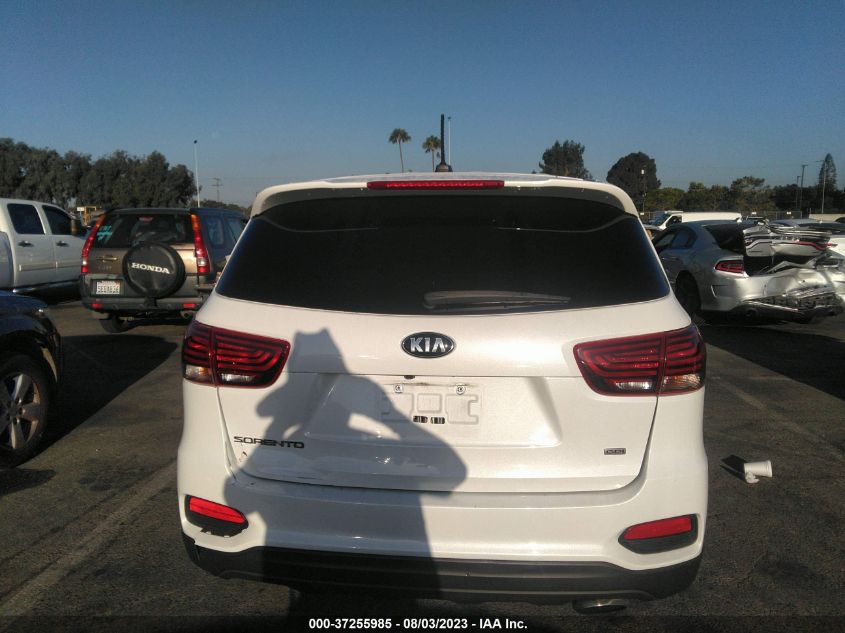 2019 KIA SORENTO LX - 5XYPG4A3XKG512047