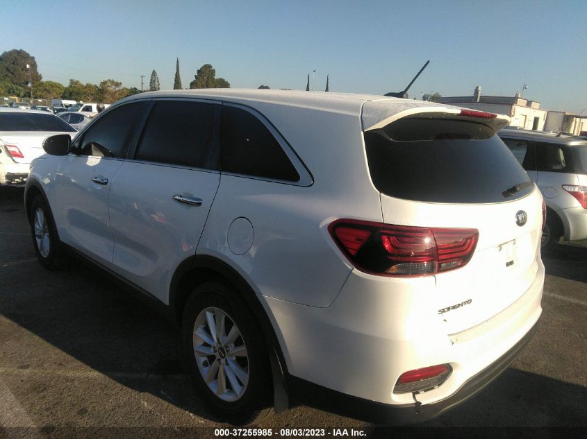 2019 KIA SORENTO LX - 5XYPG4A3XKG512047