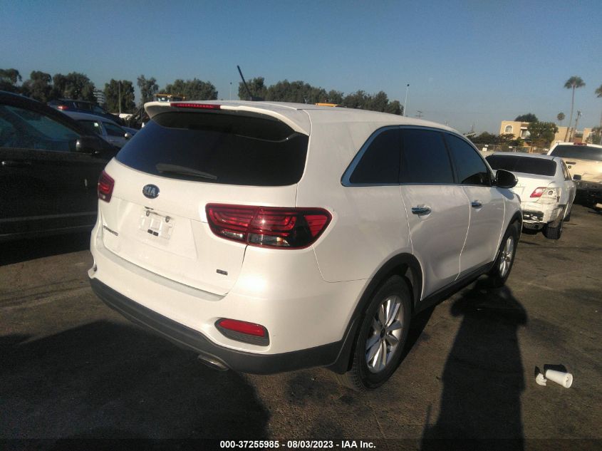 2019 KIA SORENTO LX - 5XYPG4A3XKG512047