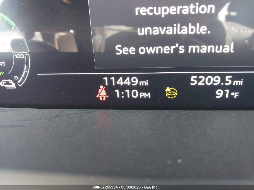 2022 AUDI E-TRON PREMIUM - WA1AAAGE7NB026805
