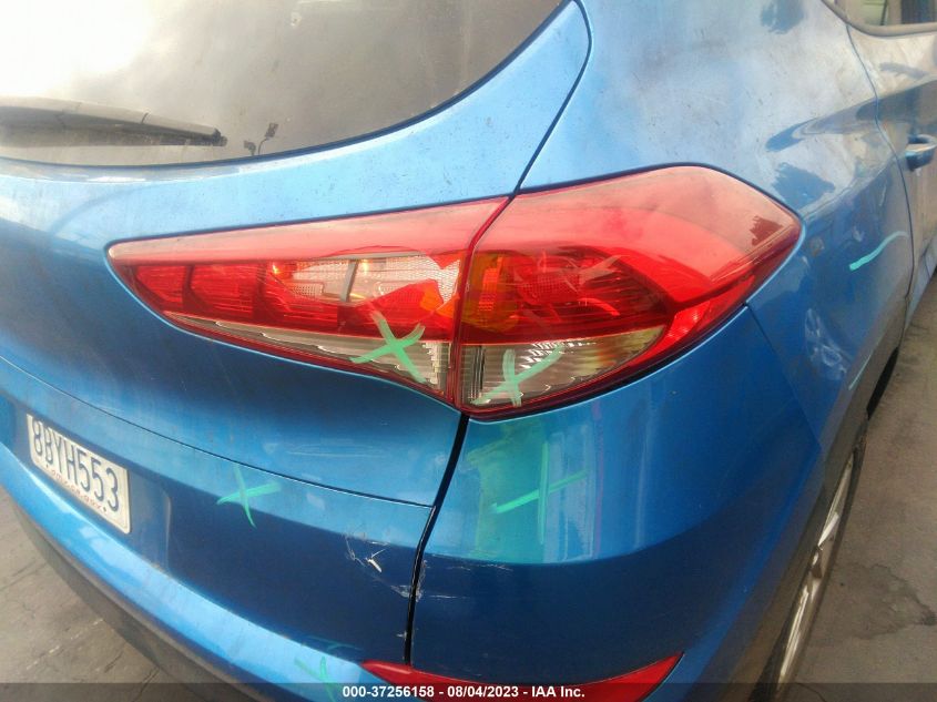 2018 HYUNDAI TUCSON LIMITED/SPORT AND ECO/SE - KM8J33A49JU600472