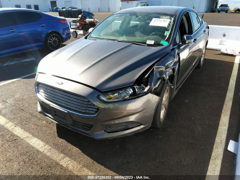 2014 FORD FUSION SE - 3FA6P0H76ER387626