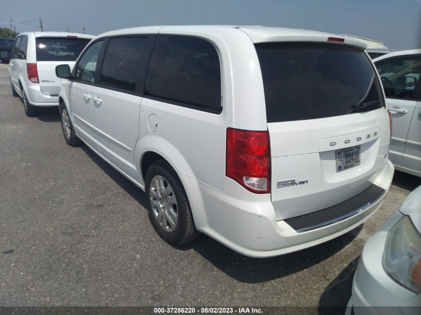 2016 DODGE GRAND CARAVAN SE - 2C4RDGBG5GR122836