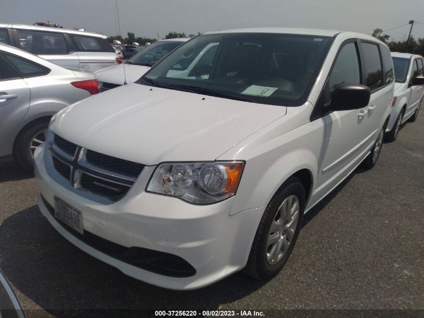2016 DODGE GRAND CARAVAN SE - 2C4RDGBG5GR122836
