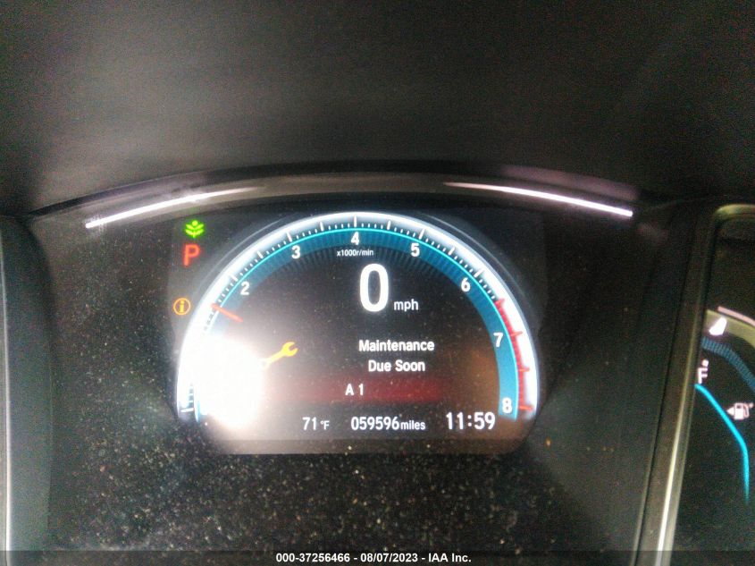 2018 HONDA CIVIC HATCHBACK EX - SHHFK7H5XJU214573