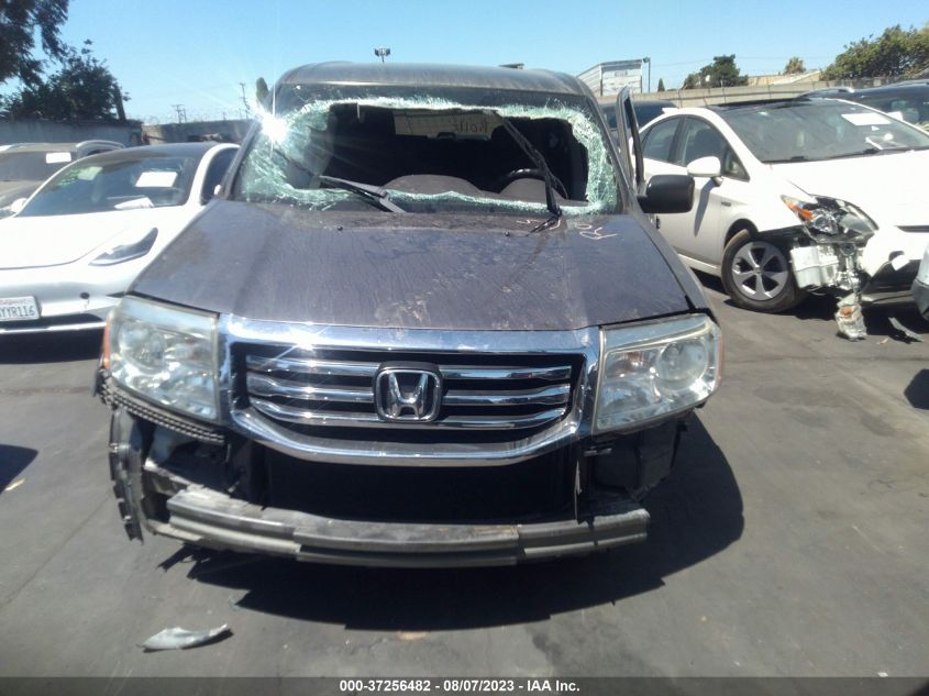 2014 HONDA PILOT LX - 5FNYF3H24EB002996