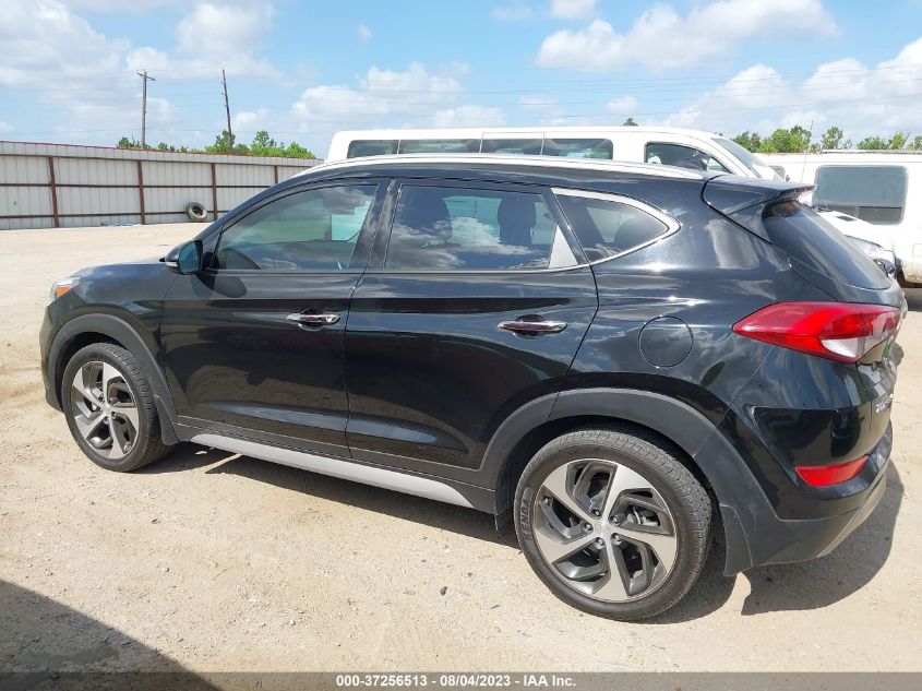 2017 HYUNDAI TUCSON LIMITED - KM8J33A26HU476539